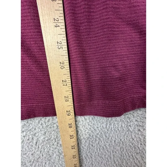 Tommy Bahama Sweater Mens XL Maroon Quarter Zip Pullover Casual Golf Sweater - Picture 9 of 9